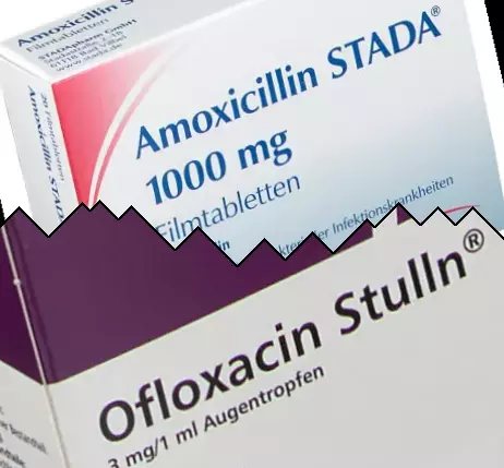 Amoxicilina contra Ofloxacina