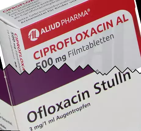 Ciprofloxacino contra Ofloxacina