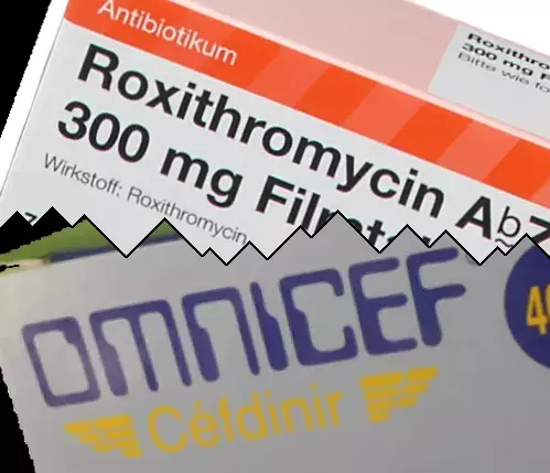 Roxitromicina contra Omnicef